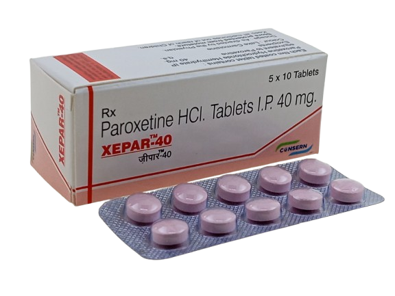 Xepar 40 mg (Paroxetine 40 mg)