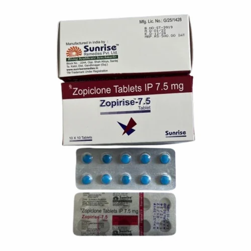 Zopirise 7.5 Mg (Zopiclone)