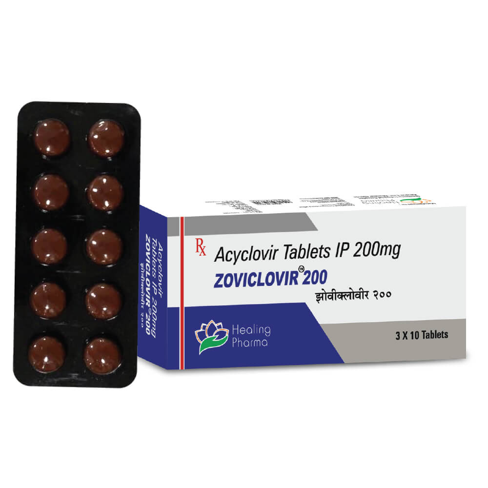 Zoviclovir 200 mg (Acyclovir 200 mg)