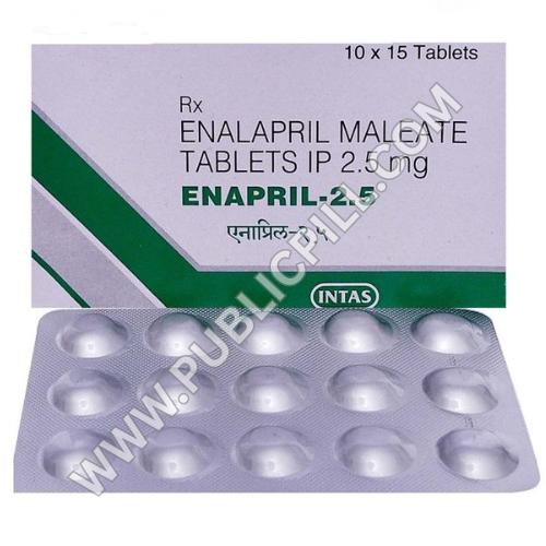 Enapril 2.5 Mg (Enalapril) Enapril 2.5 Mg (Enalapril)