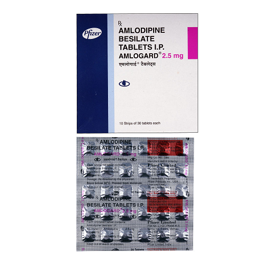 Amlodipine Besilate 2.5mg Tablet
