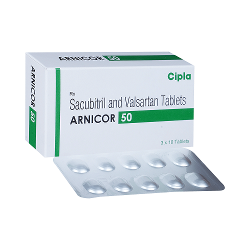 Arnicor 50 mg (Sacubitril Valsartan)