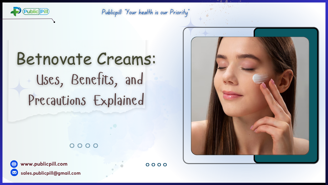 Betnovate Creams Uses Benefits and Precautions - Publicpill | #1 Trusted, Convenient, and affordable pharmacy, Betnovate Creams Uses, Benefits, and Precautions Explained
