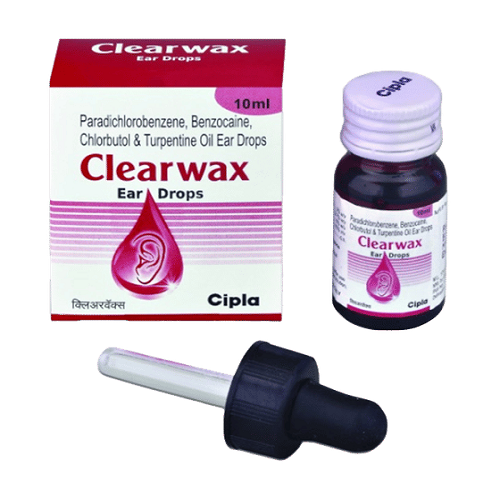 Clearwax Ear Drop (Paradichlorobenzene Benzocaine Chlorbutol Turpentine Oil) Clearwax Ear Drop (Paradichlorobenzene/Benzocaine/Chlorbutol/Turpentine Oil)