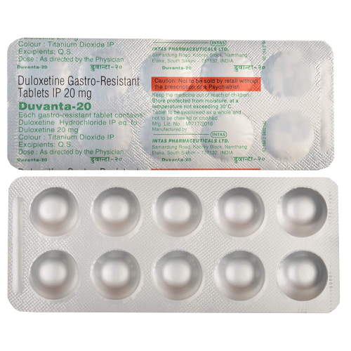 Duvanta 20 mg (Duloxetine)