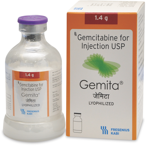 Gemita 1400 mg Injection (Gemcitabine)