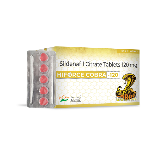 Hiforce Cobra 120 mg (Sildenafil Citrate) Hiforce Cobra 120 mg (Sildenafil Citrate)