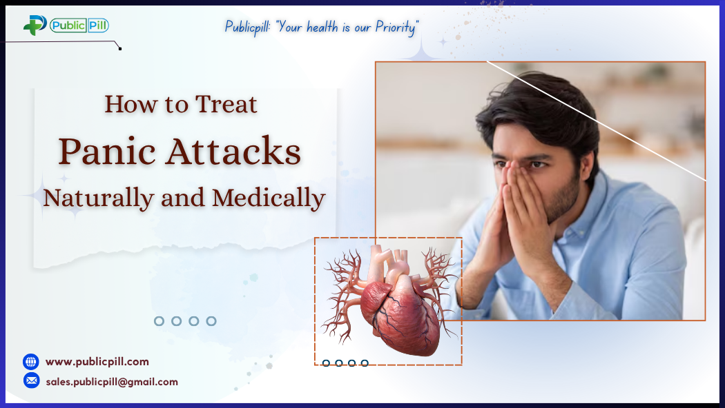 How to Treat Panic Attacks Naturally and Medically - Publicpill | #1 Trusted, Convenient, and affordable pharmacy, How to Treat Panic Attacks Naturally and Medically