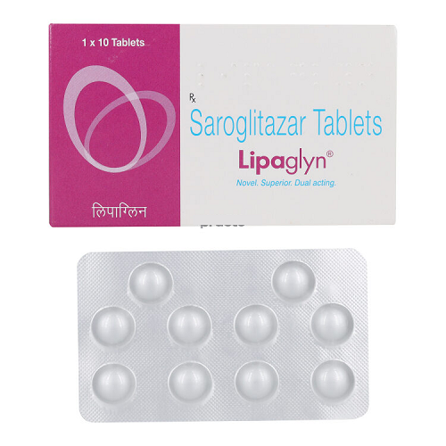 Lipaglyn 4 mg (Saroglitazar)