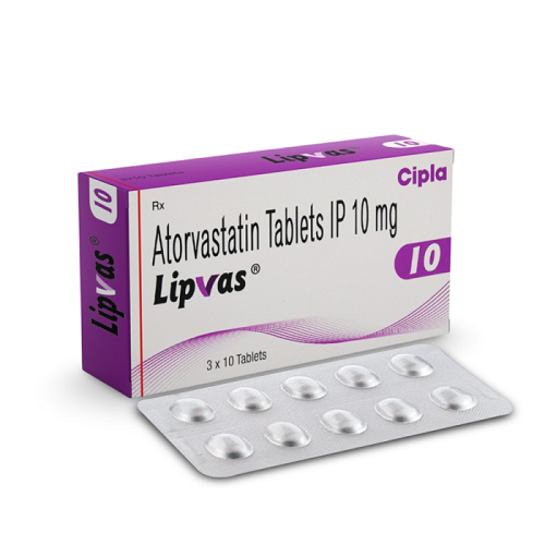 Lipvas 10 Mg (Atorvastatin)