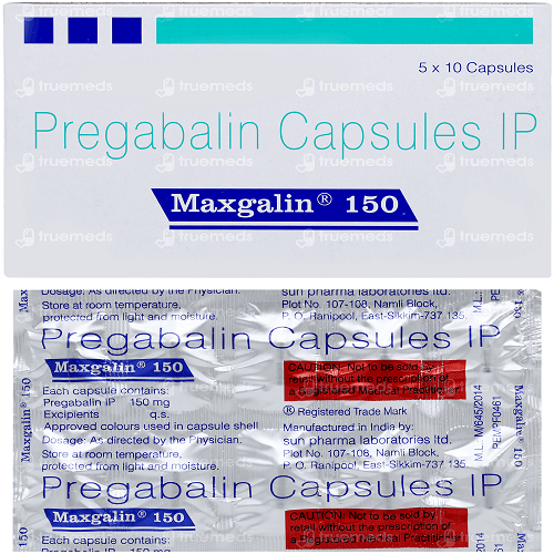 Maxgalin 150 MG (Pregabalin)