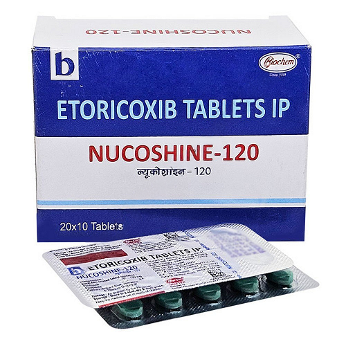 Nucoshine 120 Mg (Etoricoxib) Nucoshine 120 Mg (Etoricoxib)