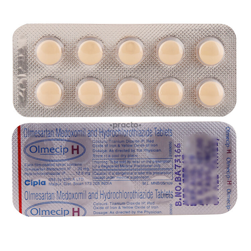 Olmecip H 20 mg (Olmesartan/Hydrochlorothiazide)