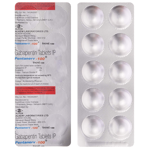 Pentanerv 100 mg (Gabapentin)s Pentanerv 100 mg (Gabapentin)