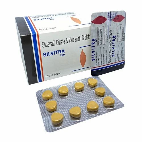 Silvitra 120 MG (Sildenafil Vardenafil) Silvitra 120 MG (Sildenafil/Vardenafil)