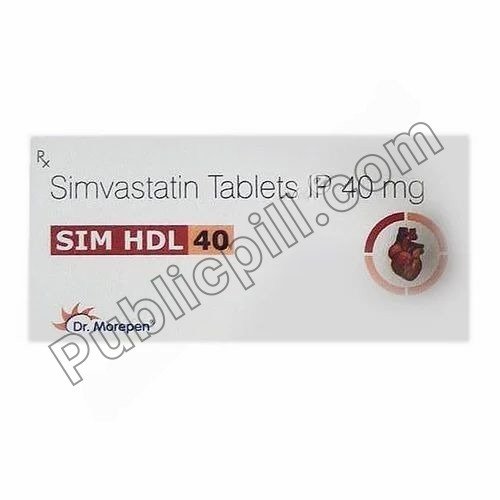 Sim HDL 40 Mg (Simvastatin)