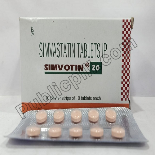 Simvotin 20 mg (Simvastatin) Simvotin 20 mg (Simvastatin)