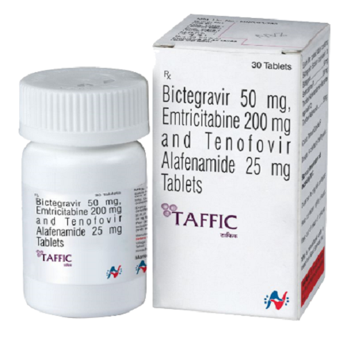 Taffic 30 mg (Bictegravir/Emtricitabine/Tenofovir Alafenamide)
