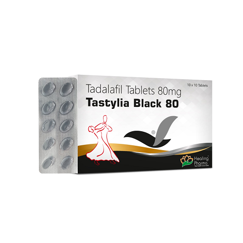 Tastylia Black 80 MG (Tadalafil) Tastylia Black 80 MG (Tadalafil)