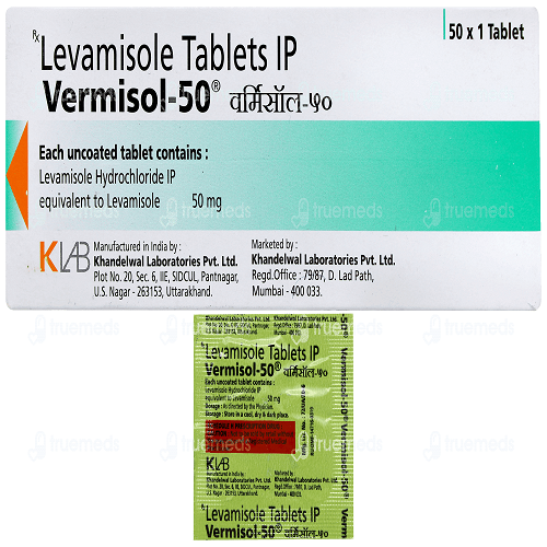VERMISOL 50 Mg (Levamisole)