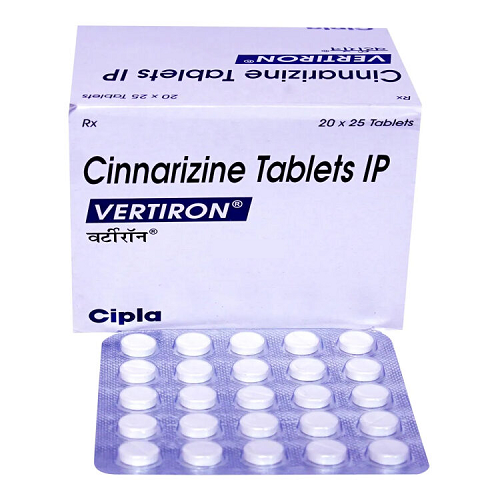 Vertiron 25 Mg (Cinnarizine)