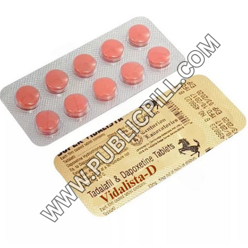 Vidalista D (TadalafilDapoxetine) Vidalista D (TadalafilDapoxetine)