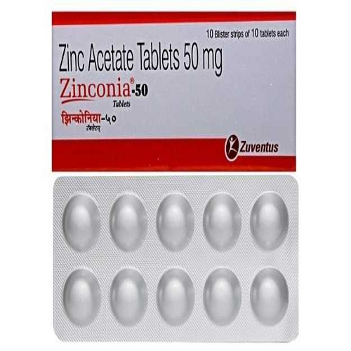 Zinc Acetate 50 mg