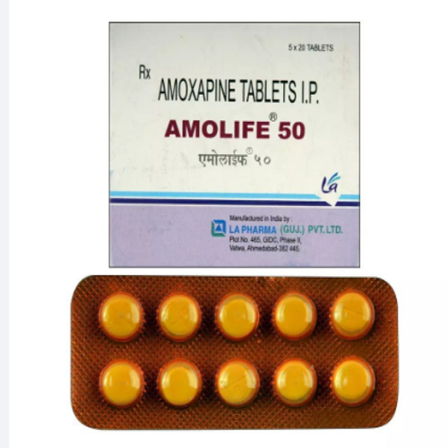 Amolife 50 Mg (Amoxapine) Amolife 50 Mg (Amoxapine)