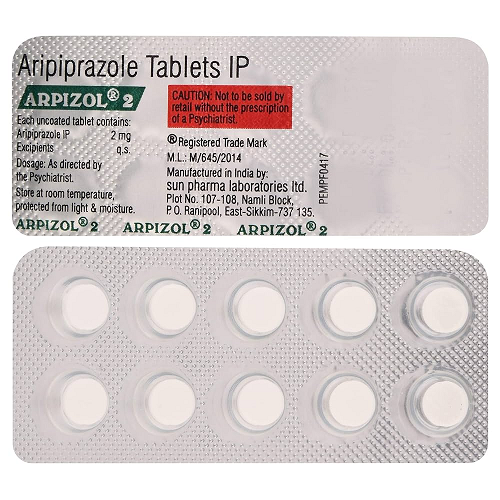 Arpizol 2 mg (Aripiprazole) Arpizol 2 mg (Aripiprazole)