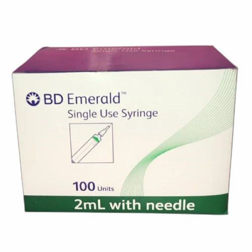 BD Emerald 2ml Syringe with 24G Needle (Syringe)