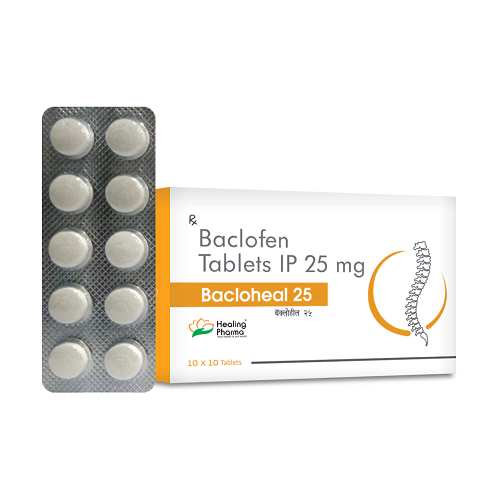 Bacloheal 25 mg (Baclofen) Bacloheal 25 mg (Baclofen)