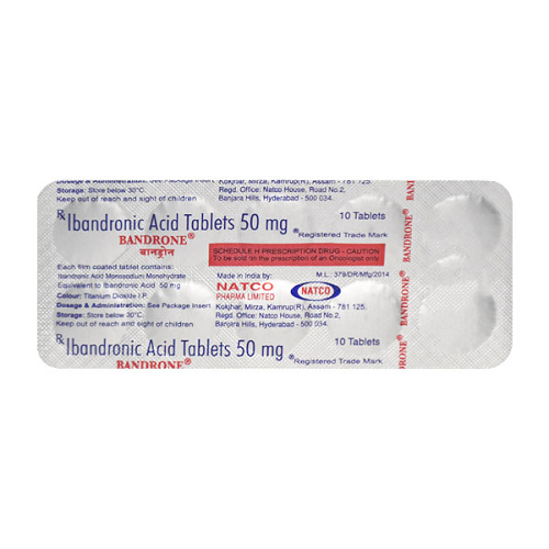 Bandrone 50 mg (Ibandronic Acid) Bandrone 50 mg (Ibandronic Acid)