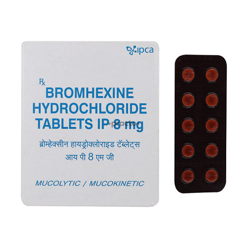 Bromhexine Hydrochloride 8 mg