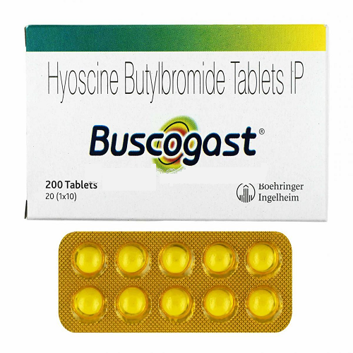Buscogast 10 mg (Hyoscine Butylbromide) Buscogast 10 mg (Hyoscine Butylbromide)