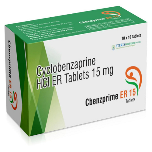 Cbenzprime ER 15 mg (Cyclobenzaprine)