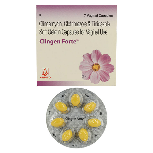 Clingen Forte (Clindamycin/Clotrimazole/Tinidazole) Clingen Forte (Clindamycin/Clotrimazole/Tinidazole)