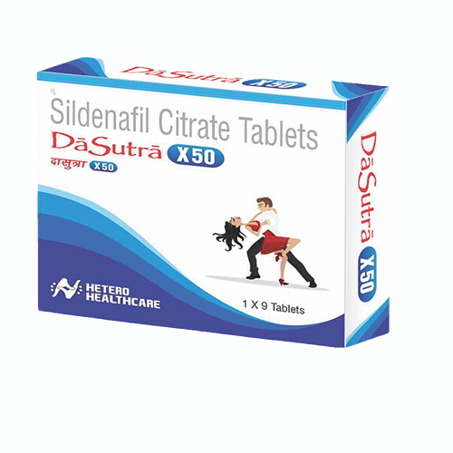 Da Sutra X 50 (Sildenafil Citrate)