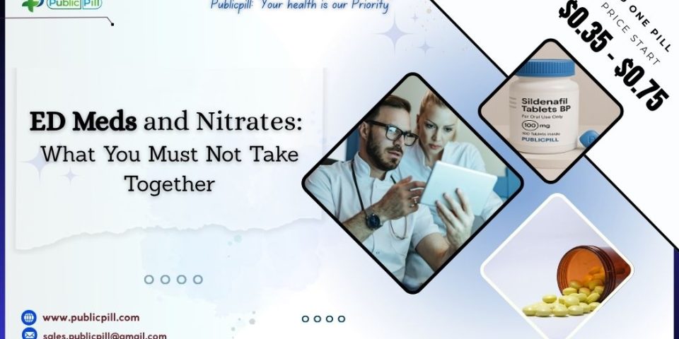 ED Meds and Nitrates What You Must Not Take Together - Publicpill | #1 Trusted, Convenient, and affordable pharmacy, ED Meds and Nitrates What You Must Not Take Together