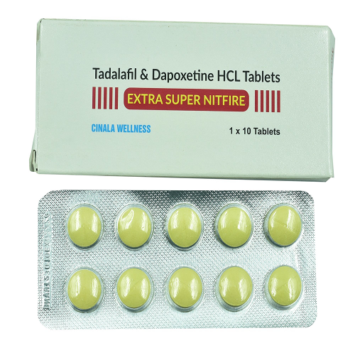 Extra Super Nitfire 100 mg (Tadalafil Dapoxetine) Extra Super Nitfire 100 mg (Tadalafil/Dapoxetine)