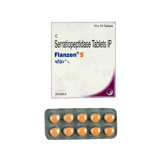 Flanzen 5 Mg (Serratiopeptidase) Flanzen 5 Mg (Serratiopeptidase)