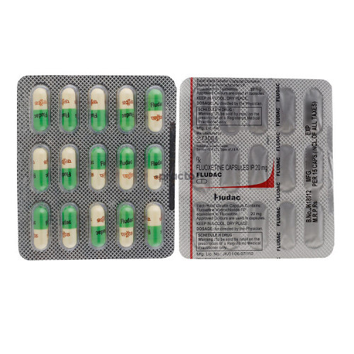 Fludac 20 mg (Fluoxetine 20mg)