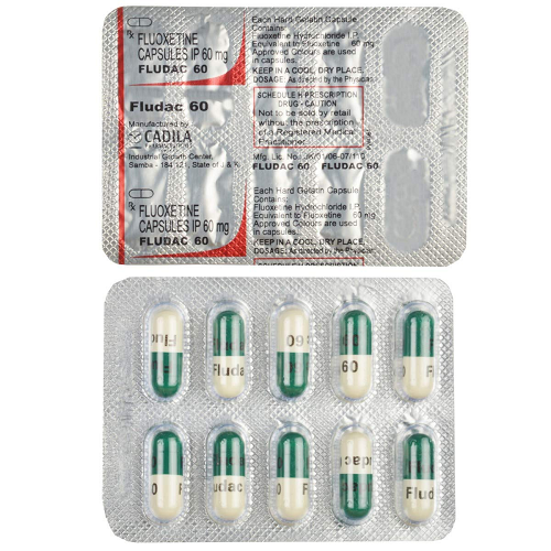 Fludac 60 mg (Fluoxetine 60 mg)