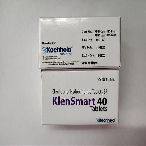 KlenaSmart 40mcg (Clenbuterol) KlenaSmart 40mcg (Clenbuterol)