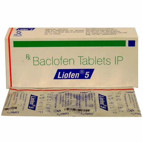 Liofen 5 mg (Baclofen) Liofen 5 mg (Baclofen)