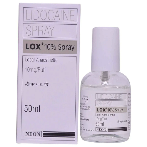 Lox 10% Spray (Lidocaine or Lignocaine) Lox 10% Spray (Lidocaine or Lignocaine)