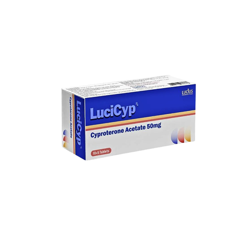 Lucicyp 50 mg (Cyproterone Acetate) Lucicyp 50 mg (Cyproterone Acetate)