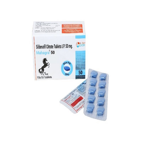 Mahagra 50 mg (Sildenafil Citrate)