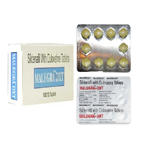Malegra DXT 130 mg (Sildenafil + Duloxetine) Malegra DXT 130 mg (Sildenafil + Duloxetine)