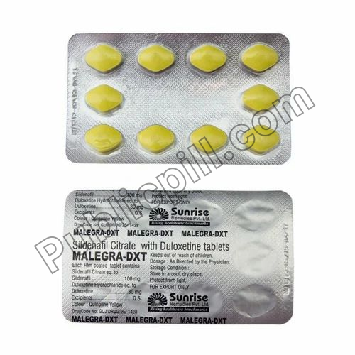 Malegra DXT Plus 160 Mg (Sildenafil Citrate/Duloxetine)