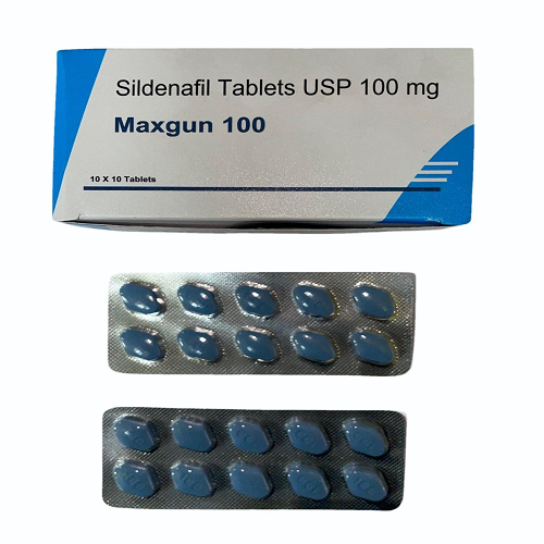 Maxgun 100 mg (Sildenafil Citrate)